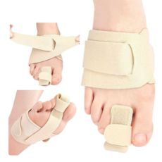 엄지 새끼 발가락 깁스의료용 기브스 골절 부목 보호대 고정 반깁스 지지대, 1개
