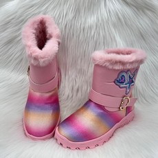 탈렌트키즈 (모다시흥)쁘띠앙팡 TSW71DBO02_4 TS레인보우털부츠_SH