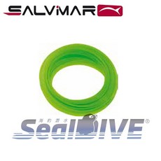 SALVIMAR 義大利綠色前導線 1.6mm 魚鏢線 一包15米附6個雙管銅套, 1個