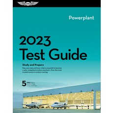 (영문도서) 2023 Powerplant Test Guide: Study and Prepare for Your Aviation Mechanic FAA Knowledge Exam Paperback, Aviation Supplies & Academics, English, 9781644252376