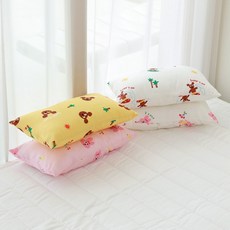 인견 아기베개 4type, 서프업 베어, 에어매쉬 충전재