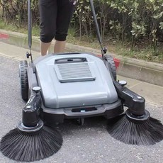 무동력 바닥청소기 주차장 도로 공장 먼지 청소차 1. 노랑 농장 전용 (70cm 이상), 2. 노랑 클래식모델