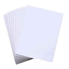 비닐 사이딩 수리 키트 - 화이트 자체 접착 패치 10개 PVC 펜스 부품 균열 구멍 및 스크래치용 내후성 테이프 135517, 10