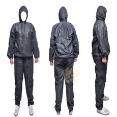 루피네상점 부직포가운 투피스 일회용작업복 그레이 2XL (24개입)