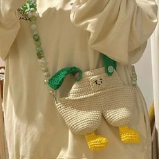 DIY 손뜨개 멜빵바지 만들기 키트 코바늘 핸드메이드 취미 여자친구 선물 세트