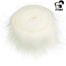 貝貝 耶誕毛條 diy手工裝飾輔料, 白色
