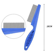 액세서리 반려 제거 털 동물 브러시 1 햄스터 벼룩 빗 토끼 기니피그 그루밍, 1개, H.파란색줄무늬18cm구매추천