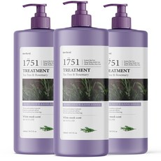 메르헨트 티트리 앤 로즈마리 대용량 헤어 트리트먼트 화이트머스크, 1.5L, 3개