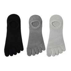 호환3짝/몫 남성 양말 통기성 땀 참신 발가락 캐주얼 손가락 보트 삭스, 01 EU 37-43, 17 3PAIRS-10
