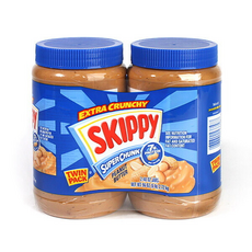 글로벌푸드 스키피 땅콩버터 - 크런치(청크) / 코스트코, 1.36kg, 2개