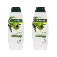 팜올리브 내츄럴 액티브 너리쉬먼트 일반헤어 컨디셔너 알로에베라, 2개, 350ml