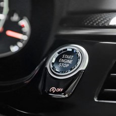 BMW 호환 인테리어 F시리즈 크리스탈 스타트 버튼 악세서리용품, (01)F바디 RED, 1개