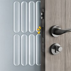 메가디자인 충격 방지 실리콘 패드 스티커 4개 가구보호스티커