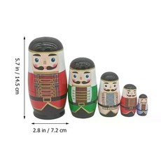 마트료시카 러시아인형 전통인형 나무 인형 병정 크리스마스 선물