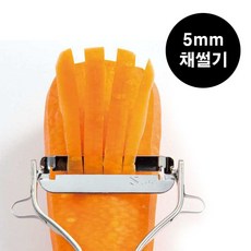일본 시모무라 프로그레이드 채칼 5mm (PG-639) / 채썰기 무 당근 오이 우엉 필러, 1개, 본상품