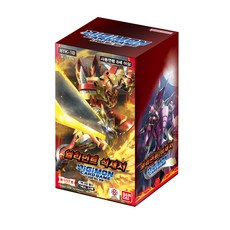 엘리멘트 석세서 부스터 박스 (BTK-18) 디지몬 카드 게임 TCG 한글판 (1통 24팩)