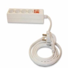 가정용멀티탭 스위치형 멀티탭 4구 사무실멀티탭 깔끔한멀티탭 2.5M 79000EA 1EA, 본상품