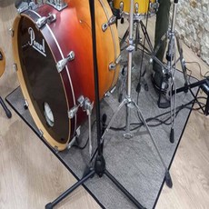 엘림 드럼매트 소음방지 카페트 드럼카페트 다양한 사이즈, 90x100cm, 1개, 검정색