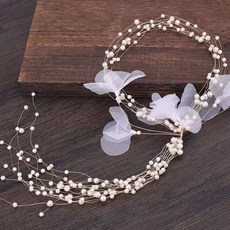 눈의여왕 테마 웨딩 장식 화관 촬영 머리 스튜디오, 3. 골드 + 꽃장식