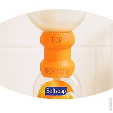 행복득템 세제 디스펜서 주방세제디스펜서, 화이트