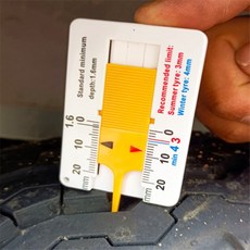 정그리마켓 타이어 점검 마모 측정기 타이어교체확인 자동차관리용품 타이어마모게이지