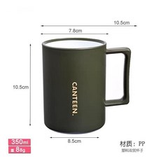 CANTEEN. 北歐風漱口杯 牙刷杯 家用洗漱杯 象牙白/玲瓏黃/翡翠綠, 1個, 翡翠綠✅ 抗菌❤️防黴, 翡翠綠