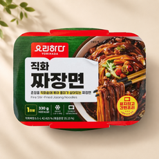 요리하다 직화짜장면 330g, 5개