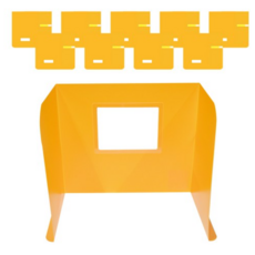 에코청운 PP 칼라칩 칸막이 화일 450 x 290 x 400 mm, 30개