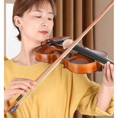 트렌드부스 성인바이올린 연습용 취미 성인용 입문용, 1개, 초보자 하얀색 크기