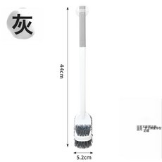 DFMEI 北歐雙面馬桶刷家用洗廁所蹲坑無死角縫隙清潔刷上牆式壁掛廁所刷, 1個