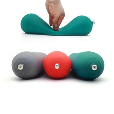 큐핏 바디볼스터 만능 필라테스 운동기구 / 요가 홈트레이닝 보조기구 폼룰러 스트레칭 자세 허리쿠션, 스칼렛 레드