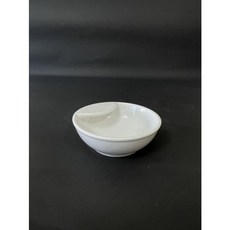 東昇瓷器餐具 白色大湯匙座, 1個, 湯匙座直徑9.3cm高3.3cm