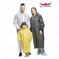 BFL 우비 우의 남자 싸이클 캠핑 골프 비옷 판초 레인코트