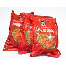 옛날 떡볶이 선릉역 매운맛 선매 떡볶이 밀키트 매운맛 3개, 1545g, 1세트