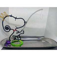 史努比蚊香架蚊香盤 (訂做)鋁線折字姓名吊飾鑰匙圈