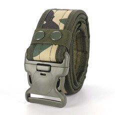快拆男士戰術腰帶 加厚尼龍帆布皮帶 戶外工裝軍訓運動褲帶