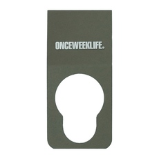 원스위크라이프 캠핑 IGT 테이블 알루미늄 이소가스 걸이 행어, 1개, 카키