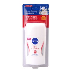 니베아 데오드란트 스틱 드라이 앤 콤포트, 50ml, 1개