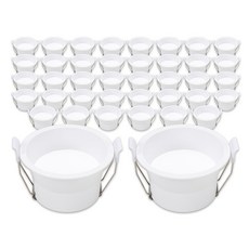 라인라이팅 LED 어반(움푹) 3인치 다운라이트 8w, 40개, 어반(움푹)3인치 8w 주광(흰빛)