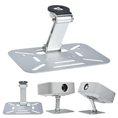 Salange 알루미늄 데스크탑 프로젝터 스탠드 천장 브래킷 HY350 P28A X7 HY320 용 견고한 양질 양호한 벤드 홀더, 검정색