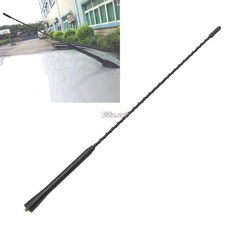 차량안테나 신호 증폭기 오토바이 해양 보트 라디오 안테나 16 inch mast fm am stereo antennae for boat car rv motorhome atv, 없음