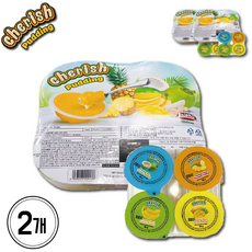 체리쉬 믹스 푸딩젤리, 2개, 320g