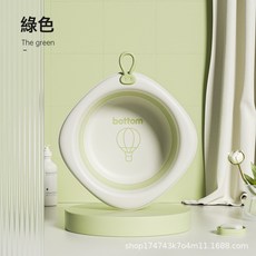 可摺疊洗臉盆嬰兒洗臉盆可懸掛新生兒洗屁股洗腳盆寶寶專用, 1個
