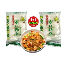 (배터짐) 싼뚱쌍타 용구분사 녹두당면 실당면 중국당면, 400g, 1개