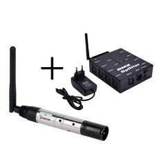 무선 dmx512 신호 4g 수신기 기능을 갖춘 8방향 절연 DMX 분배기, 02 1T1Splitter_04 영국 플러그