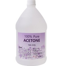 4uskin 아세톤 대용량, 1개, 3.8L