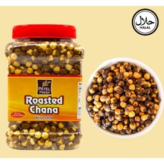Patel Roasted Chana With Skin 500g 파텔 구운 차나 위드 스킨 500g, 1개