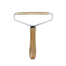 수동 옷 보풀 보푸라기 제거기, 4개, 우드