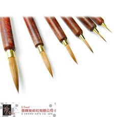 Edinburgh Realism 純貂水彩圭筆 E116M, 1個, 0