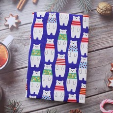 北極熊 書衣 布書衣 媽媽手冊套 A6 A5 B6 50K 25K 32K 20K 16K, 1個, A6/50K